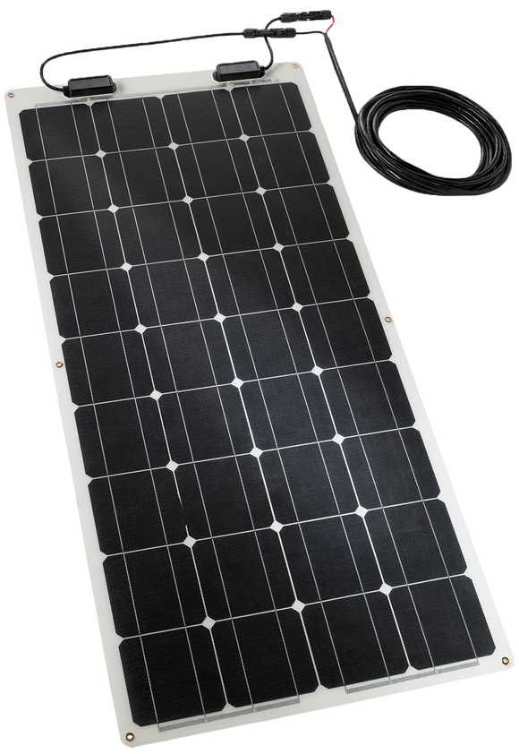 TSPF 110W TELECO SEMI-FLEXIBLE SOLAR PANEL + ACCESSORIES KIT