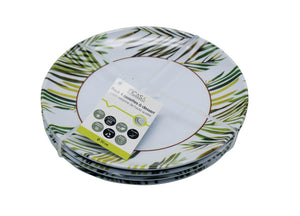 PACK 4 PLATES D21 TROPICAL INCASA